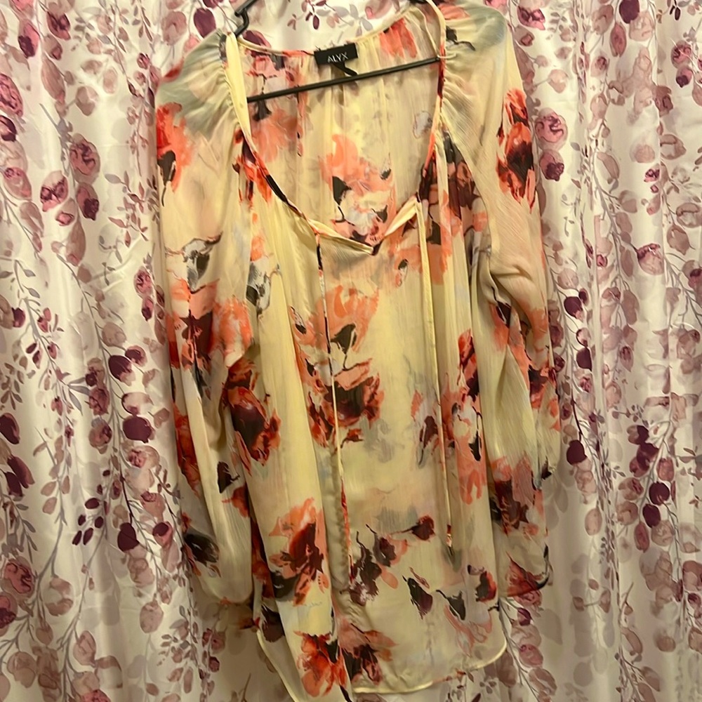 XL 100% polyester see through